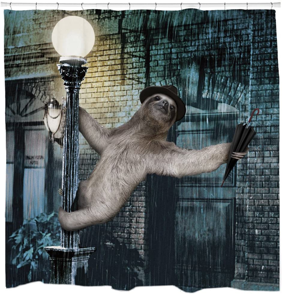 Sloth Shower Curtain